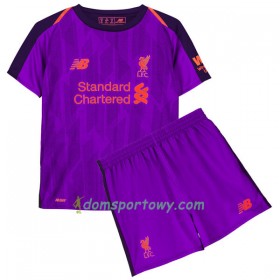 Koszulka Liverpool Dziecięcy Wyjazdowe Koszulki Piłkarskie 2018/19 Krótki Rękaw