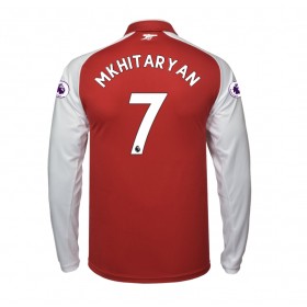 Koszulka Arsenal Henrikh Mkhitaryan 7 Domowe Koszulki Piłkarskie 2017-2018 Długi Rękaw
