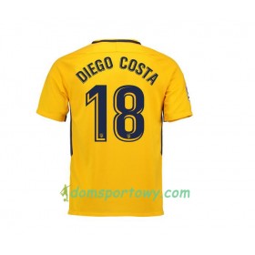 Koszulka Atlético Madryt Diego Costa 18 Wyjazdowe Koszulki Piłkarskie 2017-2018 Krótki Rękaw