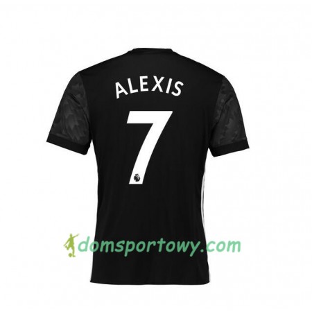 Koszulka Manchester United Alexis Sanchez 7 Wyjazdowe Koszulki Piłkarskie 2017-2018 Krótki Rękaw