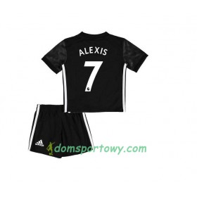 Koszulka Manchester United Alexis Sanchez 7 Dziecięcy Wyjazdowe Koszulki Piłkarskie 2017-2018 Krótki Rękaw