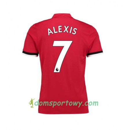 Koszulka Manchester United Alexis Sanchez 7 Domowe Koszulki Piłkarskie 2017-2018 Krótki Rękaw