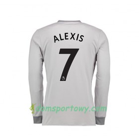 Koszulka Manchester United Alexis Sanchez 7 Trzeci Koszulki Piłkarskie 2017-2018 Długi Rękaw