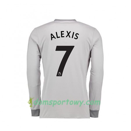Koszulka Manchester United Alexis Sanchez 7 Trzeci Koszulki Piłkarskie 2017-2018 Długi Rękaw