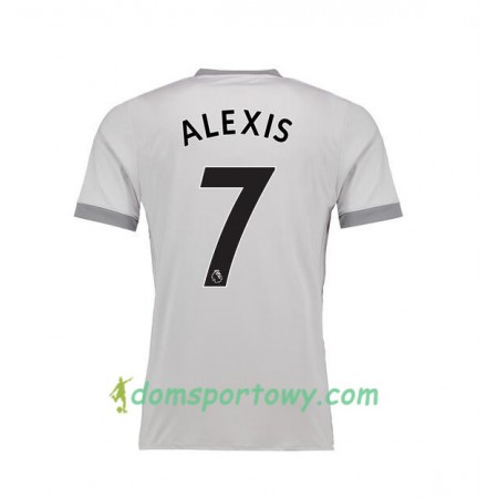 Koszulka Manchester United Alexis Sanchez 7 Trzeci Koszulki Piłkarskie 2017-2018 Krótki Rękaw