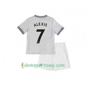 Koszulka Manchester United Alexis Sanchez 7 Dziecięcy Trzeci Koszulki Piłkarskie 2017-2018 Krótki Rękaw