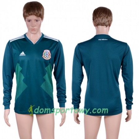 Koszulka Meksyk Domowe Koszulki Piłkarskie Mistrzostwa Świata 2018 Długi Rękaw