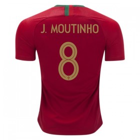 Koszulka Portugalia Joao Moutinho 8 Domowe Koszulki Piłkarskie Mistrzostwa Świata 2018