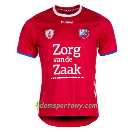 Koszulka FC Utrecht Domowe Koszulki Piłkarskie 2017-2018 Krótki Rękaw