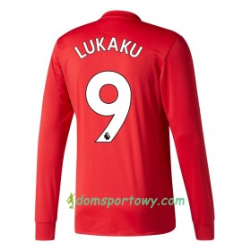 Koszulka Manchester United Lukaku 9 Domowe Koszulki Piłkarskie 2017-2018 Długi Rękaw
