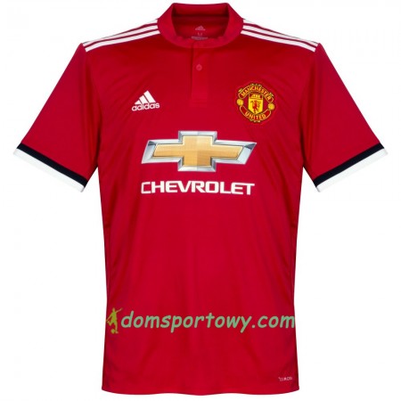 Koszulka Manchester United Domowe Koszulki Piłkarskie 2017-2018 Krótki Rękaw