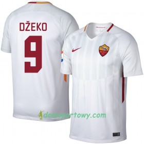 Koszulka AS Roma Dzeko 9 Wyjazdowe Koszulki Piłkarskie 2017-2018 Krótki Rękaw
