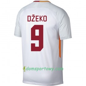 Koszulka AS Roma Dzeko 9 Wyjazdowe Koszulki Piłkarskie 2017-2018 Krótki Rękaw