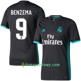Koszulka Real Madryt Benzema Wyjazdowe Koszulki Piłkarskie 2017-2018 Krótki Rękaw