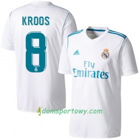 Koszulka Real Madryt Kroos Domowe Koszulki Piłkarskie 2017-2018 Krótki Rękaw