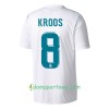 Koszulka Real Madryt Kroos Domowe Koszulki Piłkarskie 2017-2018 Krótki Rękaw