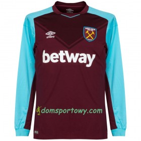 Koszulka West Ham United Domowe Koszulki Piłkarskie 2017-2018 Długi Rękaw