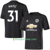 Koszulka Manchester United Matic 31 Wyjazdowe Koszulki Piłkarskie 2017-2018 Krótki Rękaw