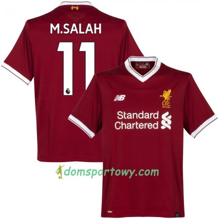 Koszulka Liverpool M. Salah Domowe Koszulki Piłkarskie 2017-2018 Krótki Rękaw