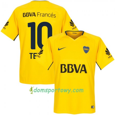 Koszulka Boca Juniors Tevez Wyjazdowe Koszulki Piłkarskie 2017-2018 Krótki Rękaw