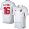 Koszulka AS Roma De Rossi 16 Wyjazdowe Koszulki Piłkarskie 2017-2018 Krótki Rękaw