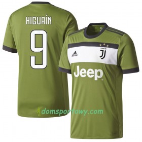 Koszulka Juventus Higuain 9 Trzeci Koszulki Piłkarskie 2017-2018 Krótki Rękaw