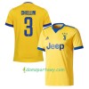 Koszulka Juventus Chiellini 3 Wyjazdowe Koszulki Piłkarskie 2017-2018 Krótki Rękaw