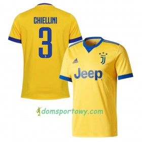 Koszulka Juventus Chiellini 3 Wyjazdowe Koszulki Piłkarskie 2017-2018 Krótki Rękaw