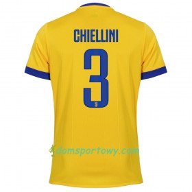 Koszulka Juventus Chiellini 3 Wyjazdowe Koszulki Piłkarskie 2017-2018 Krótki Rękaw