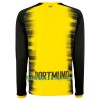 Koszulka Borussia Dortmund Champions League Koszulki Piłkarskie 2017-2018 Długi Rękaw 