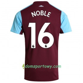 Koszulka West Ham United Noble 16 Domowe Koszulki Piłkarskie 2017-2018 Krótki Rękaw