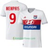 Koszulka Olympique Lyon Memphis Domowe Koszulki Piłkarskie 2017-2018 Krótki Rękaw