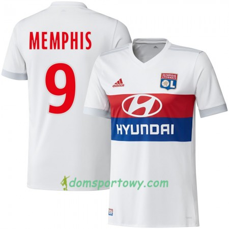 Koszulka Olympique Lyon Memphis Domowe Koszulki Piłkarskie 2017-2018 Krótki Rękaw
