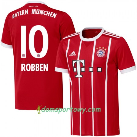 Koszulka Bayern Monachium Robben 10 Domowe Koszulki Piłkarskie 2017-2018 Krótki Rękaw