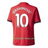 Koszulka Manchester United Ibrahimovic 10 Domowe Koszulki Piłkarskie 2017-2018 Krótki Rękaw