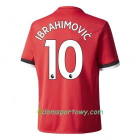 Koszulka Manchester United Ibrahimovic 10 Domowe Koszulki Piłkarskie 2017-2018 Krótki Rękaw