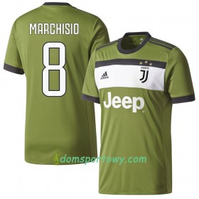 Koszulka Juventus Marchisio 8 Trzeci Koszulki Piłkarskie 2017-2018 Krótki Rękaw
