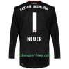 Koszulka Bayern Monachium Neuer 1 Bramkarska Domowe Koszulki Piłkarskie 2017-2018 Długi Rękaw