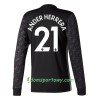 Koszulka Manchester United Ander Herrera Wyjazdowe Koszulki Piłkarskie 2017-2018 Długi Rękaw