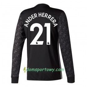 Koszulka Manchester United Ander Herrera Wyjazdowe Koszulki Piłkarskie 2017-2018 Długi Rękaw