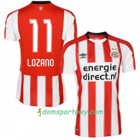 Koszulka PSV Lozano 11 Domowe Koszulki Piłkarskie 2017-2018 Krótki Rękaw