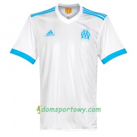 Koszulka Olympique Marsylia Domowe Koszulki Piłkarskie 2017-2018 Krótki Rękaw