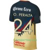 Koszulka Club América O. Peralta Domowe Koszulki Piłkarskie 2017-2018 Krótki Rękaw