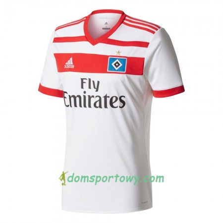 Koszulka Hamburger SV Domowe Koszulki Piłkarskie 2017-2018 Krótki Rękaw