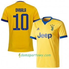 Koszulka Juventus Dybala 10 Wyjazdowe Koszulki Piłkarskie 2017-2018 Krótki Rękaw