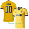 Koszulka Juventus Dybala 10 Wyjazdowe Koszulki Piłkarskie 2017-2018 Krótki Rękaw