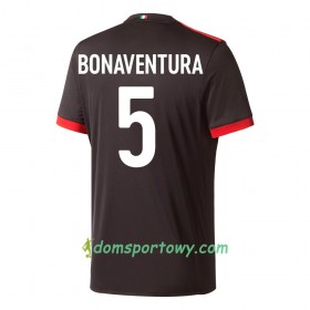 Koszulka AC Milan Bonaventura 5 Trzeci Koszulki Piłkarskie 2017-2018 Krótki Rękaw