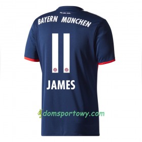 Koszulka Bayern Monachium James 11 Wyjazdowe Koszulki Piłkarskie 2017-2018 Krótki Rękaw