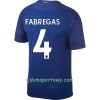 Koszulka Chelsea Fabregas Domowe Koszulki Piłkarskie 2017-2018 Krótki Rękaw