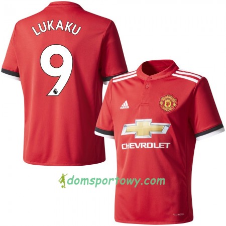 Koszulka Manchester United Lukaku 9 Domowe Koszulki Piłkarskie 2017-2018 Krótki Rękaw